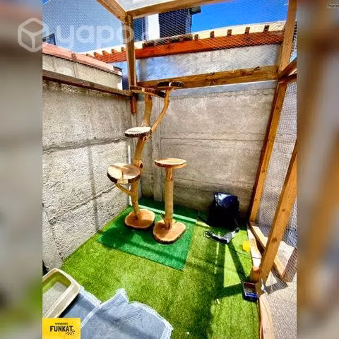 Rascador rústico para gatos - Imagen 4