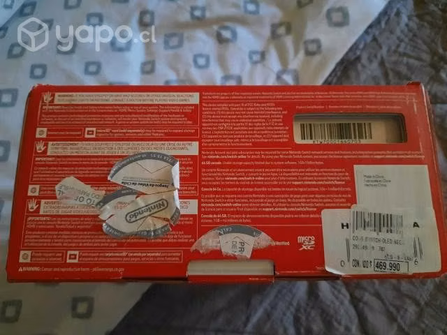 Nintendo Switch OLED + 3 JUEGOS DIGITALES