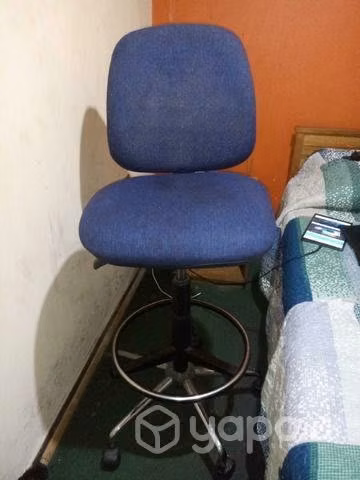 Silla Alta Azul - Imagen 2