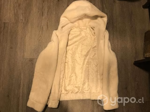 Poleron blanco peludo - Imagen 2