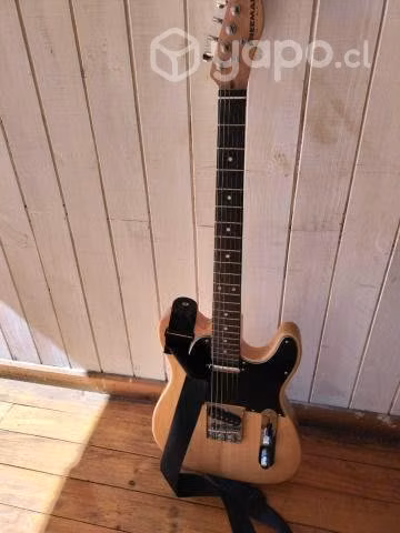 Guitarra telecaster con amplificador,correa,cable