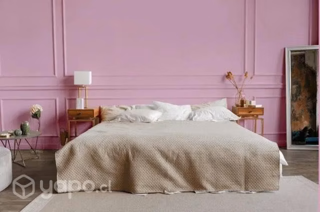 Sherwin Williams Esmalte Agua Platinum Satin ROSA - Imagen 2