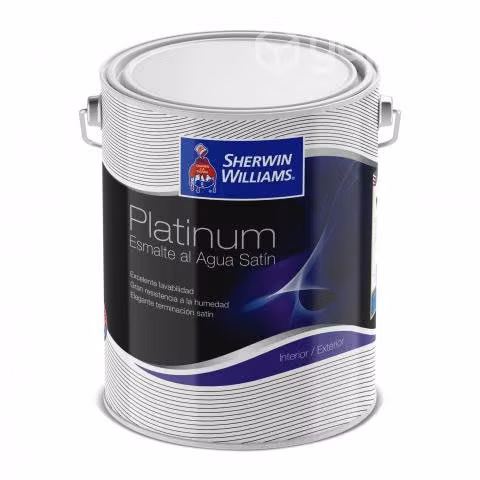 Sherwin Williams Esmalte Agua Platinum Satin ROSA