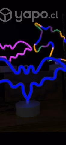 Lámparas 3D, neón decoración diferentes diseños