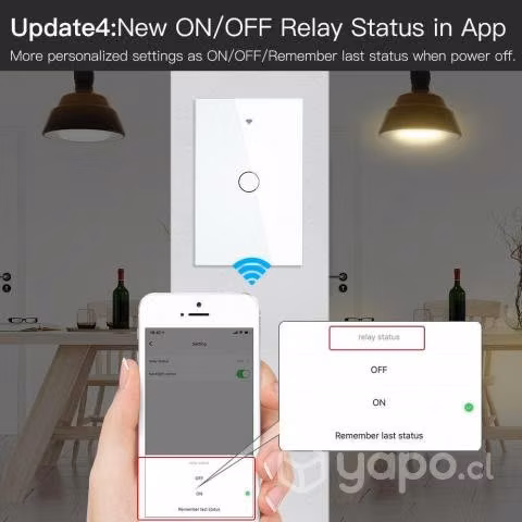 Interruptor Moes Inteligente Zigbee 3.0 - Imagen 3