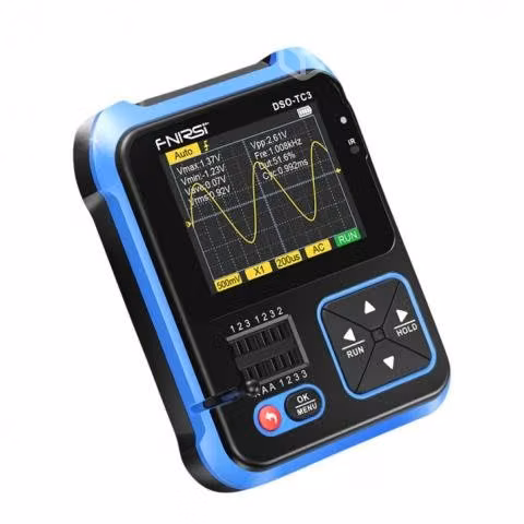 Osciloscopio Digital 3 en 1 Fnirsi Dso-Tc3 500Khz