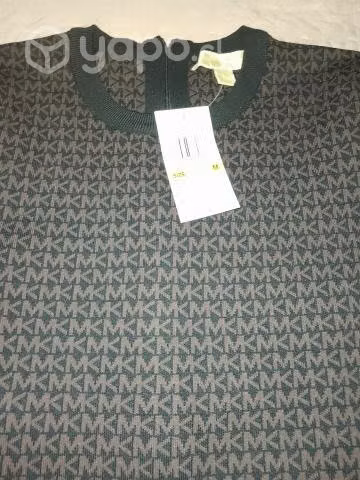 Vestido mk original nuevo talla M café oscuro