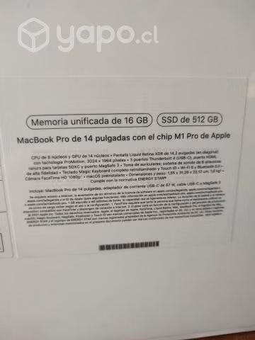 MacBook PRO 14" - Imagen 3