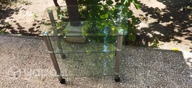 Hermosa mesa de vidrio - Imagen 2