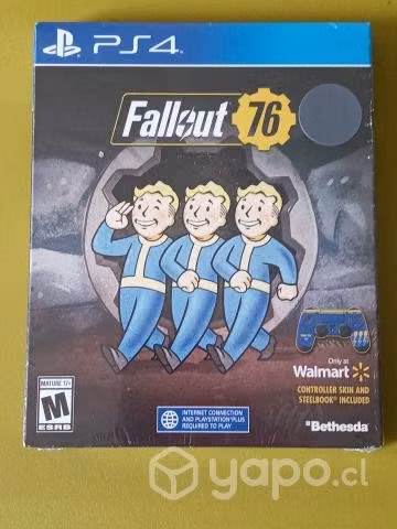 Fallout 76 PS4 Steelbook nuevo sellado