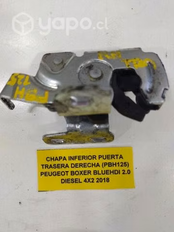 Chapa Inferior Puerta Trasera Derecha (PBH125) Peu