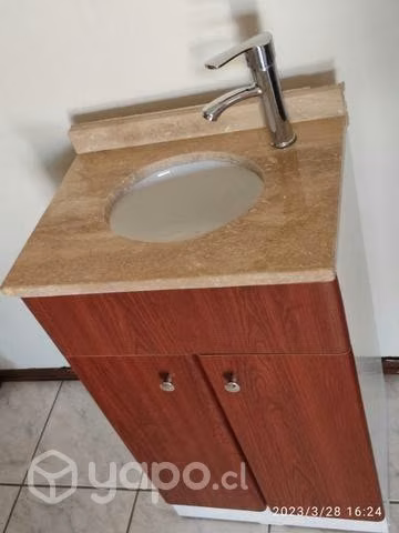 Mueble vanitorio para baño con llave