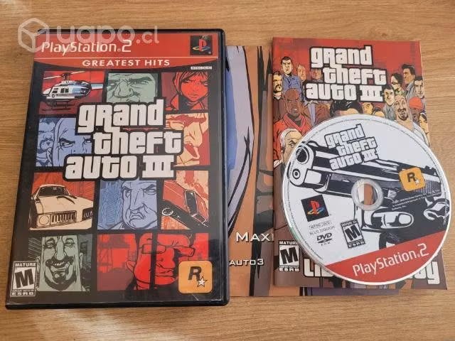 Grand Theft Auto III Greatest Hits PS2