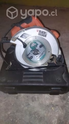 Sierra circular marca back decker 1700W