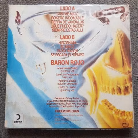 Vinilo Baron Rojo Metalmorfosis