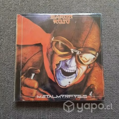 Vinilo Baron Rojo Metalmorfosis