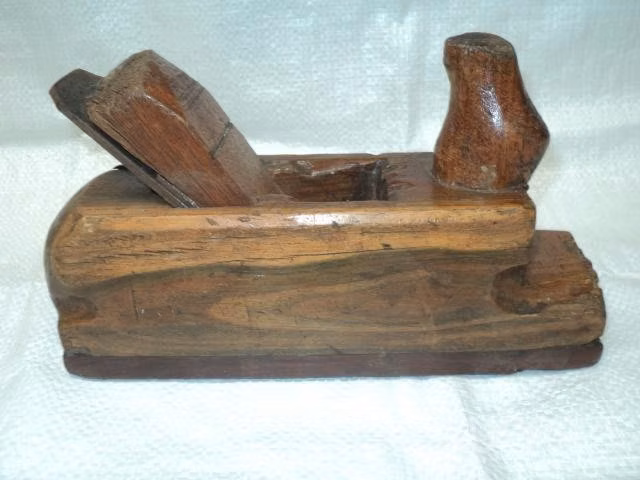 Antigua Garlopa o Torito De Madera