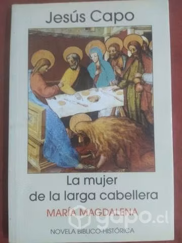 La mujer de larga cabellera Maria Magdalena.
