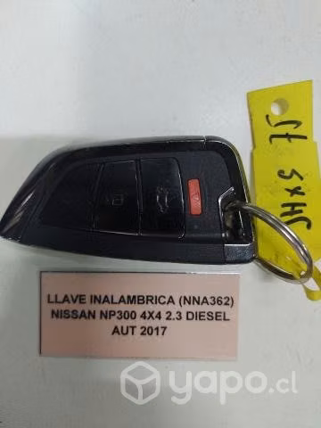 Llave Inalámbrica (NNA362) Nissan Np300 4x4 2.3 Di