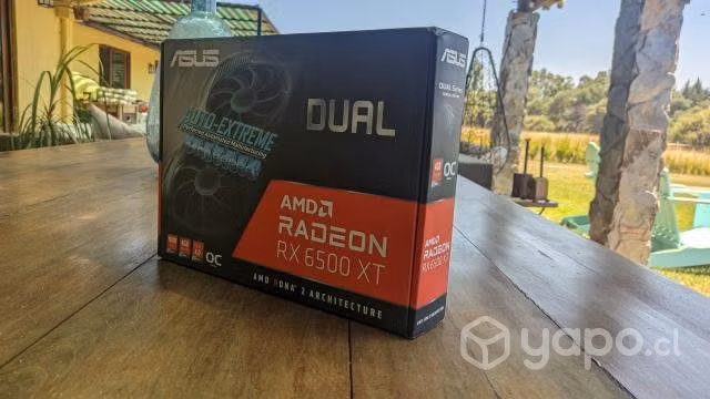 Rx 6500 xt seminuevo