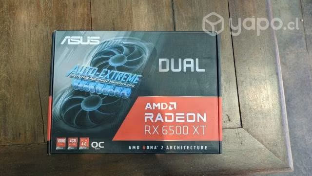 Rx 6500 xt seminuevo