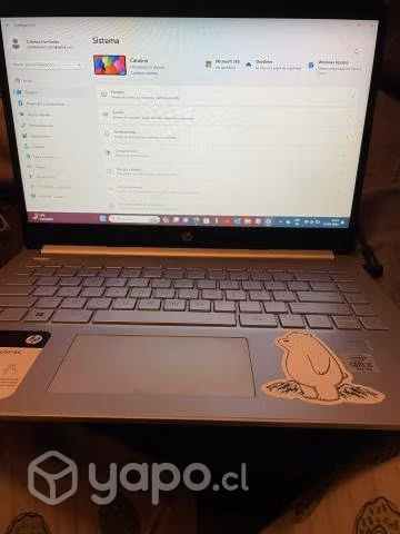 Notebook sin detalles, única dueña