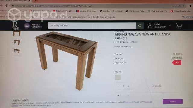 Mesa de centro, arrimo y lateral - Imagen 3