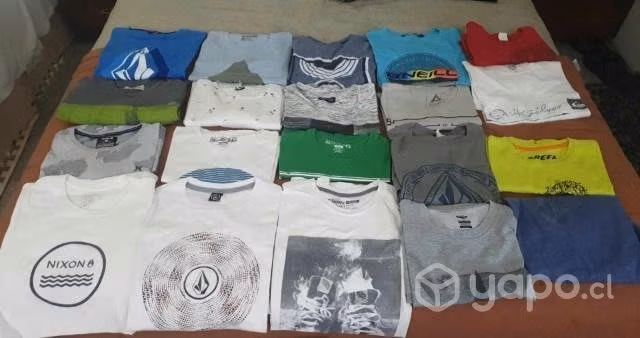 Poleras volcom,burton,nixon,ambig,Nike,oneill