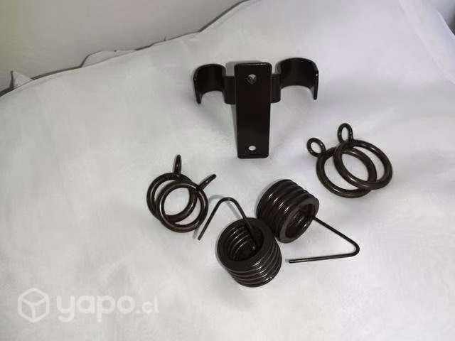 Barras metálicas para cortinas (Débito y crédito )