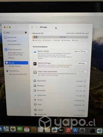 Macbook Pro, Apple, A2251,16gb Ram 500gb,Sonoma