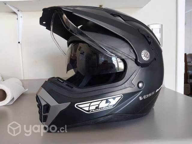 Casco moto enduro voss dually