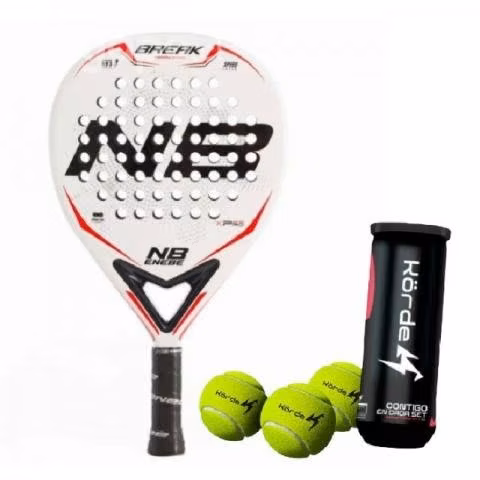 Enebe Break Advanced + Tarro pelotas Korde + Grip