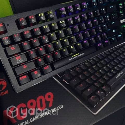 Teclado Gamer Marvo Mecánico KG909