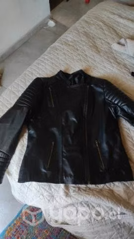 Chaqueta de cuero 100% mujer nueva