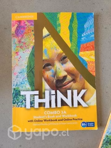 Texto escolar de inglés Think