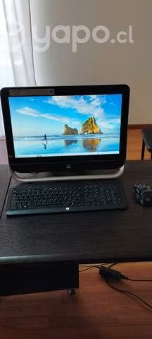 Computador HP All in One, pantalla de 20 pulgadas