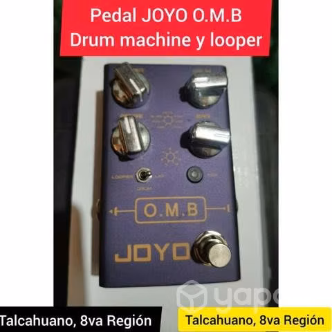Pedal JOYO OMB - LOOPER Y DRUM MACHINE