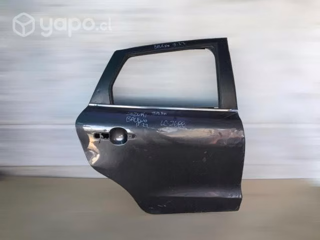 Puerta trasera rh suzuki baleno 2015-2022