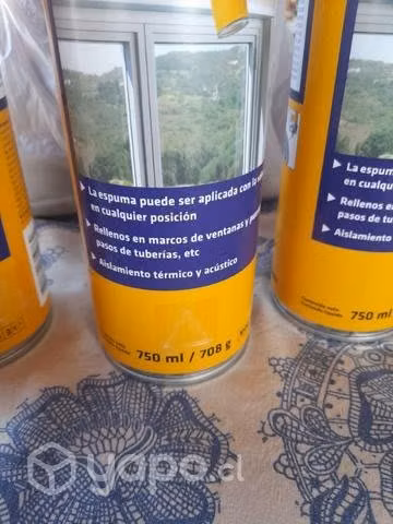 Espuma expansiva 750ml