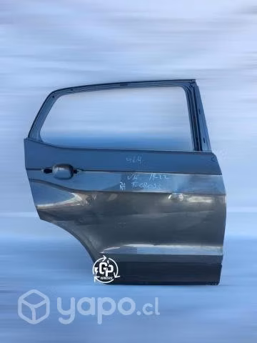 Puerta trasera rh volkswagen t-cross 2019-2022