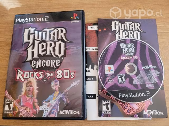 Guitar Hero Encore: Rocks The 80's PS2