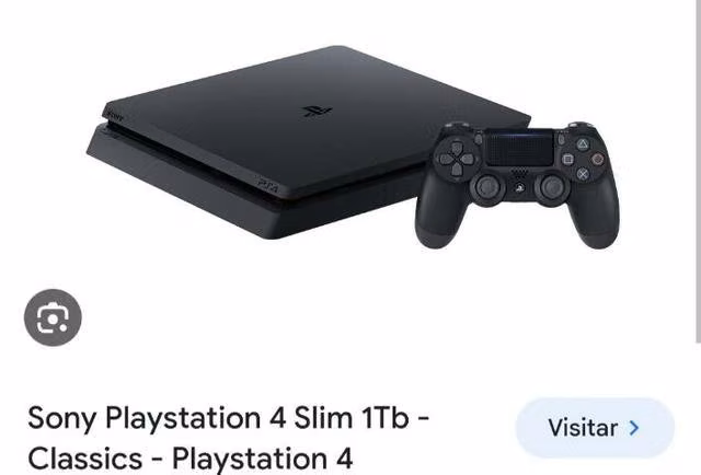 Ps4 1TB Slim + 1 control + 10 juegos