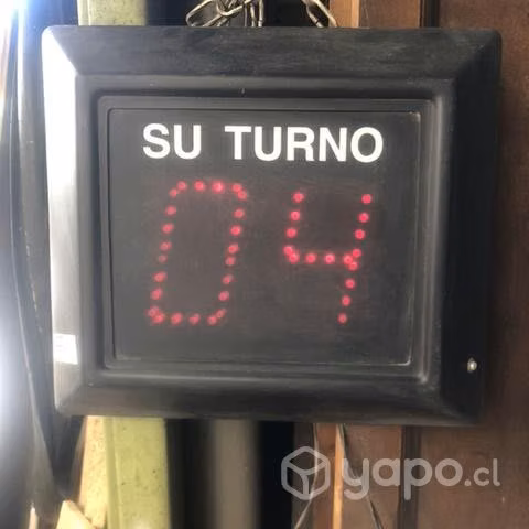 50mil ordenador de fila pantalla y dispensador de