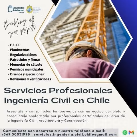 Servicios profesionales Ingeniería Civil Chile