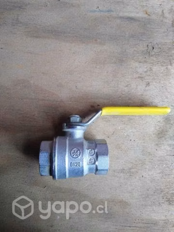 LLAVE DE PASO BOLA 3/4" GIACOMINI DN20 (3u)