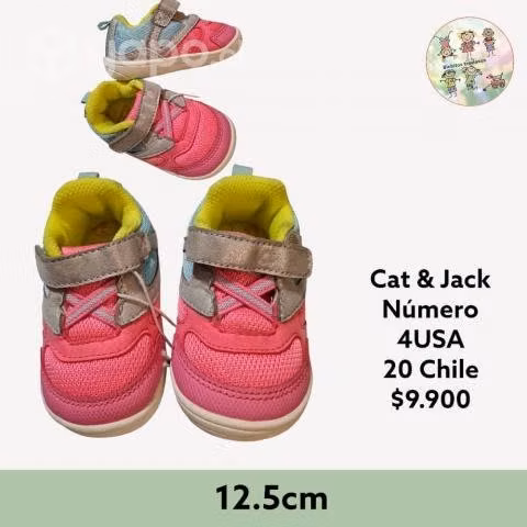 Zapatillas Niña Cat JAck numero 20