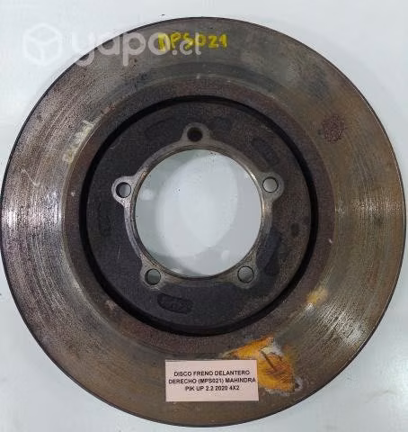 Disco Freno Delantero Derecho (MPS021) Mahindra