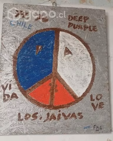 Cuadro pintado a mano