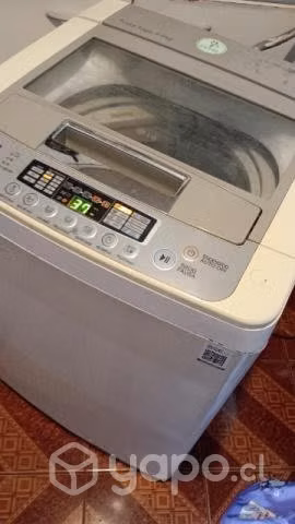 Lavadora LG turbo drum 8 kg
