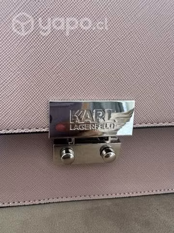 Cartera nueva Karl Lagerfield Rosada - Imagen 5